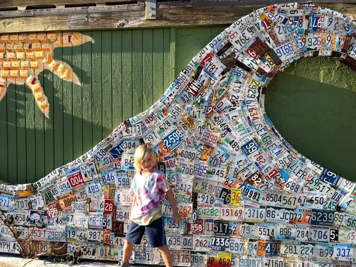 Seagreen Gallery License Plate Wall