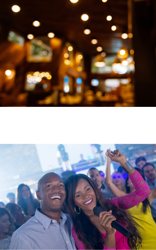 Culinary Scene with Kareoke