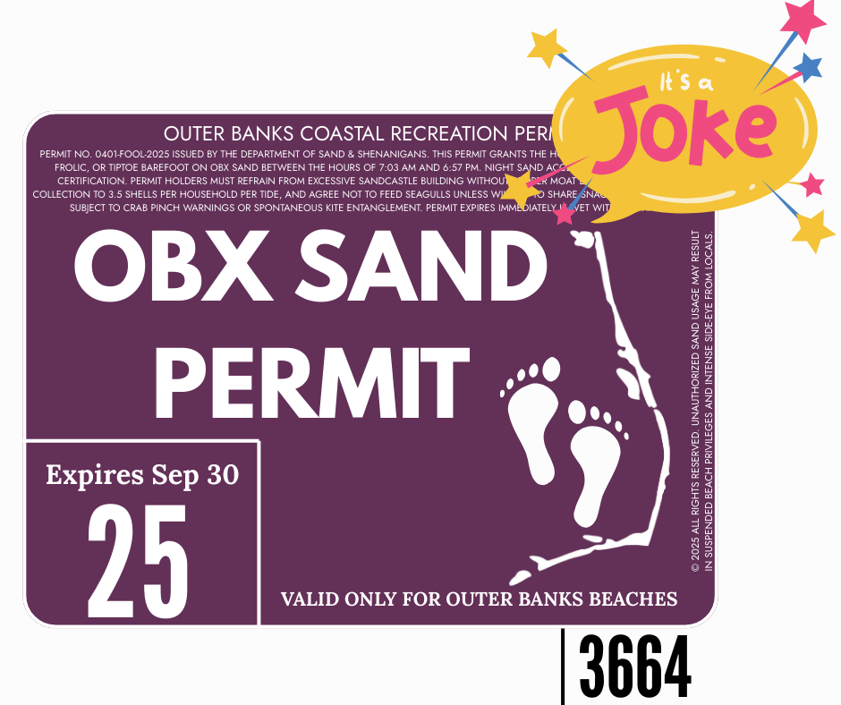 Sand Permit April Fools
